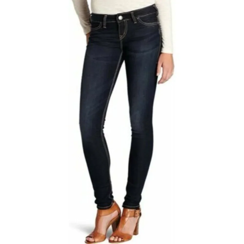 Silver Jeans Suki Jeggings Womens Skinny W26 L31  Denim Blue Jeans - Picture 12 of 12